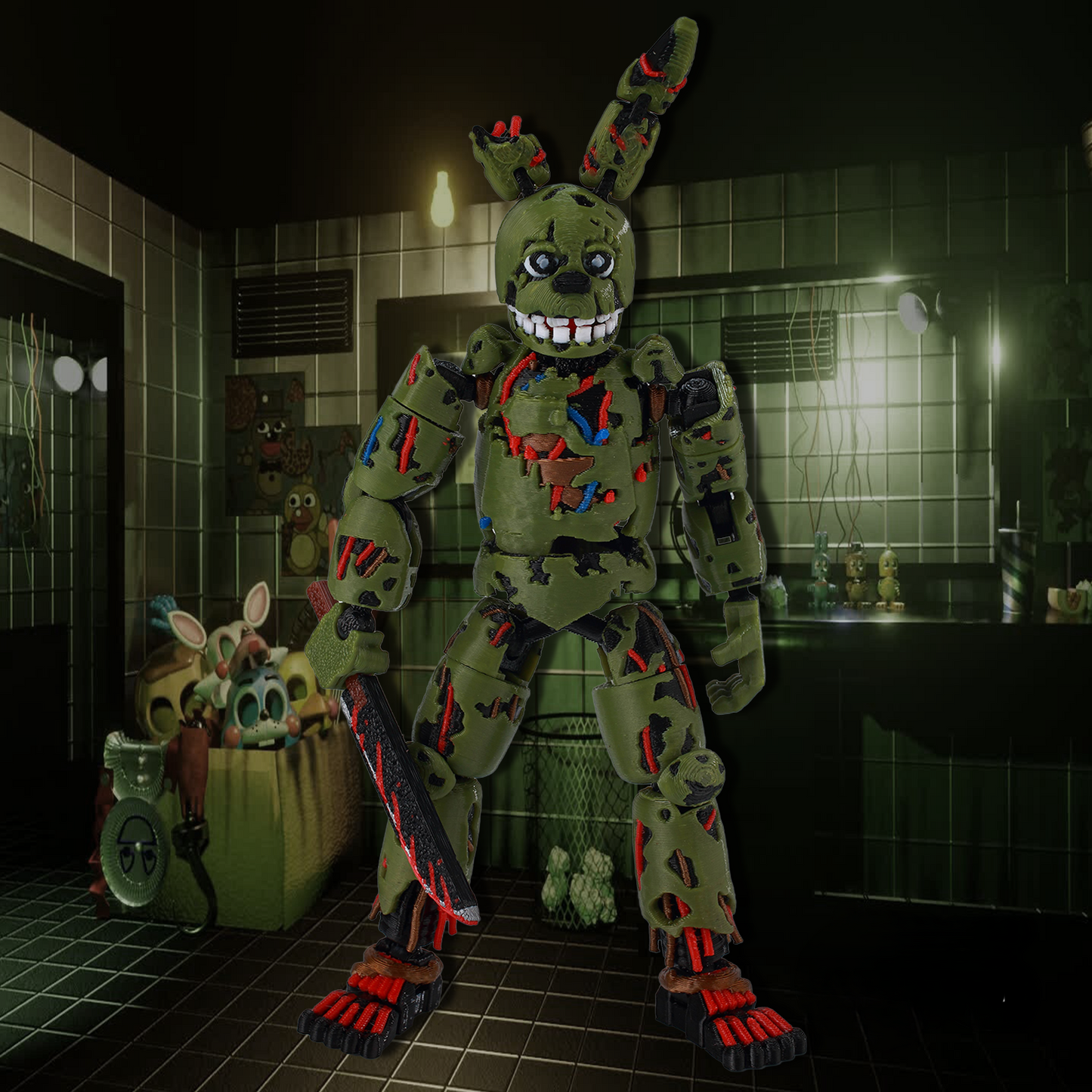 SpringLock Animatronic